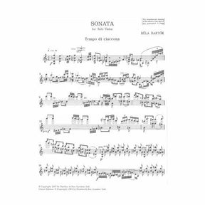 Bela Bartok - Sonata for Solo Violin, Sz 117 - Violin - Boosey and Hawkes