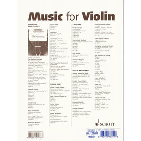Erich and Elma Doflein - The Doflein Method, Volume 2: Development of Technique - Violin - Schott
