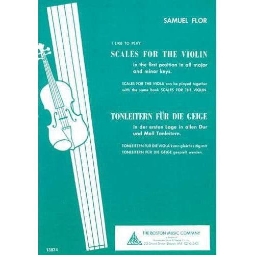 Samuel Flor - Scales for the Violin - Violin - Boston Music Company/Hal Leonard