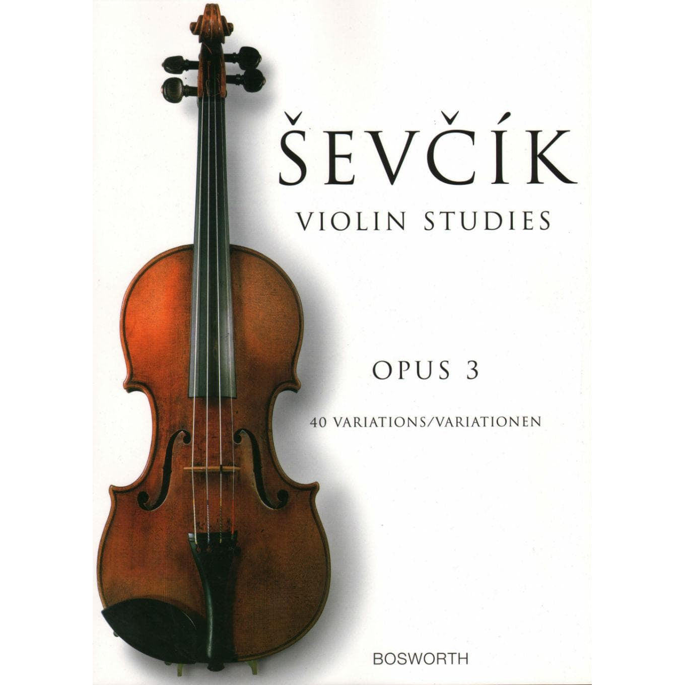 Sevcik, Otakar - 40 Variations Op 3 For Violin Published by Bosworth and Co