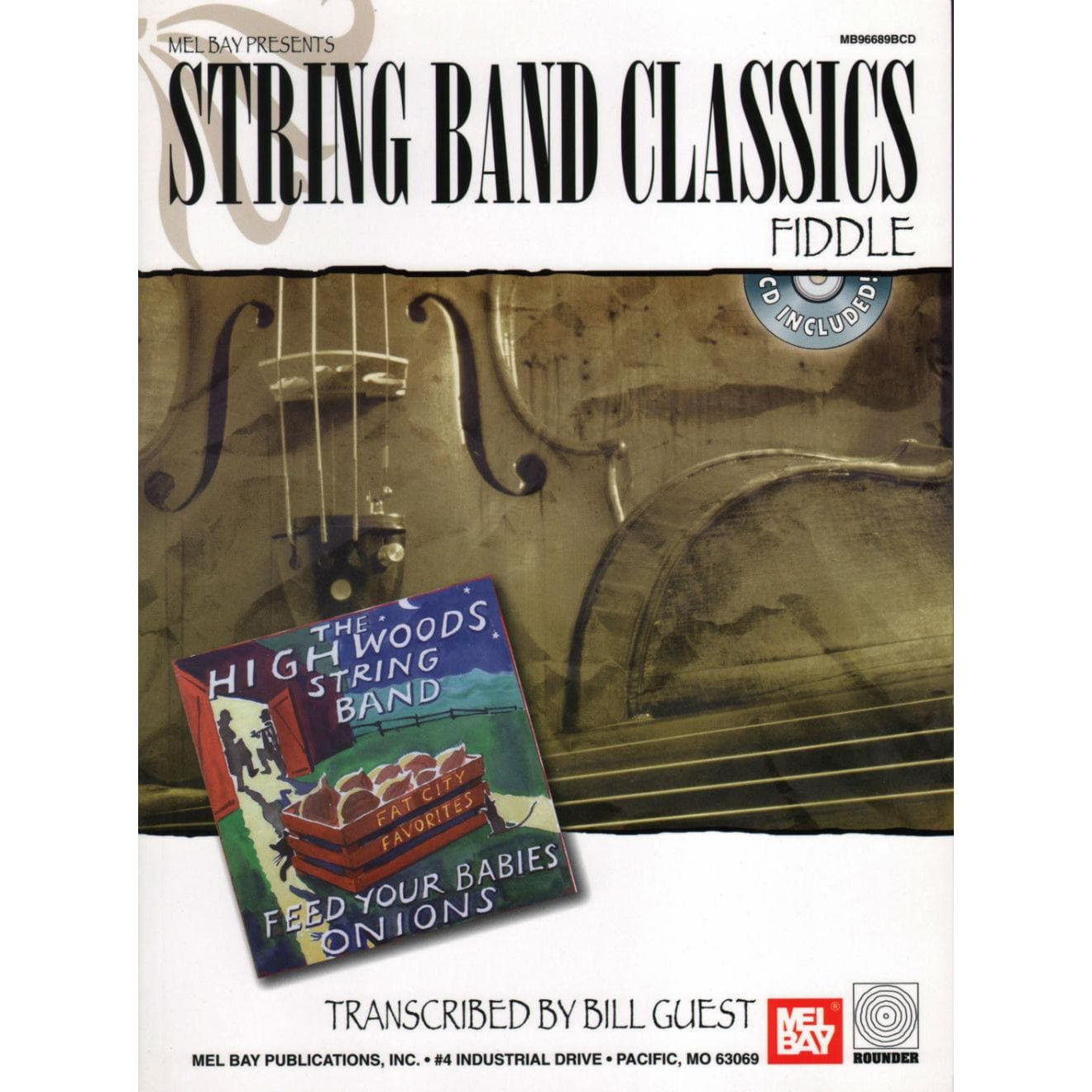 Guest, Bill - String Band Classics, Volume 1 - Violin - Book/CD set - Mel Bay Publications