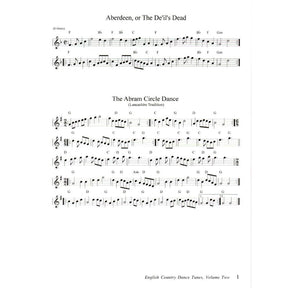 The Barnes Book of English Country Dance Tunes - Volume 2