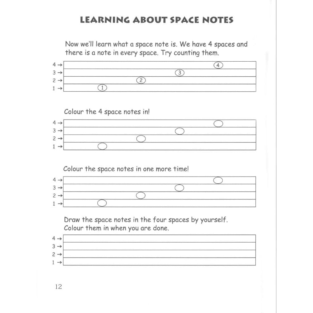 Beginner Violin Theory for Children - Book 1 by Melanie Smith - Mel Bay Publication