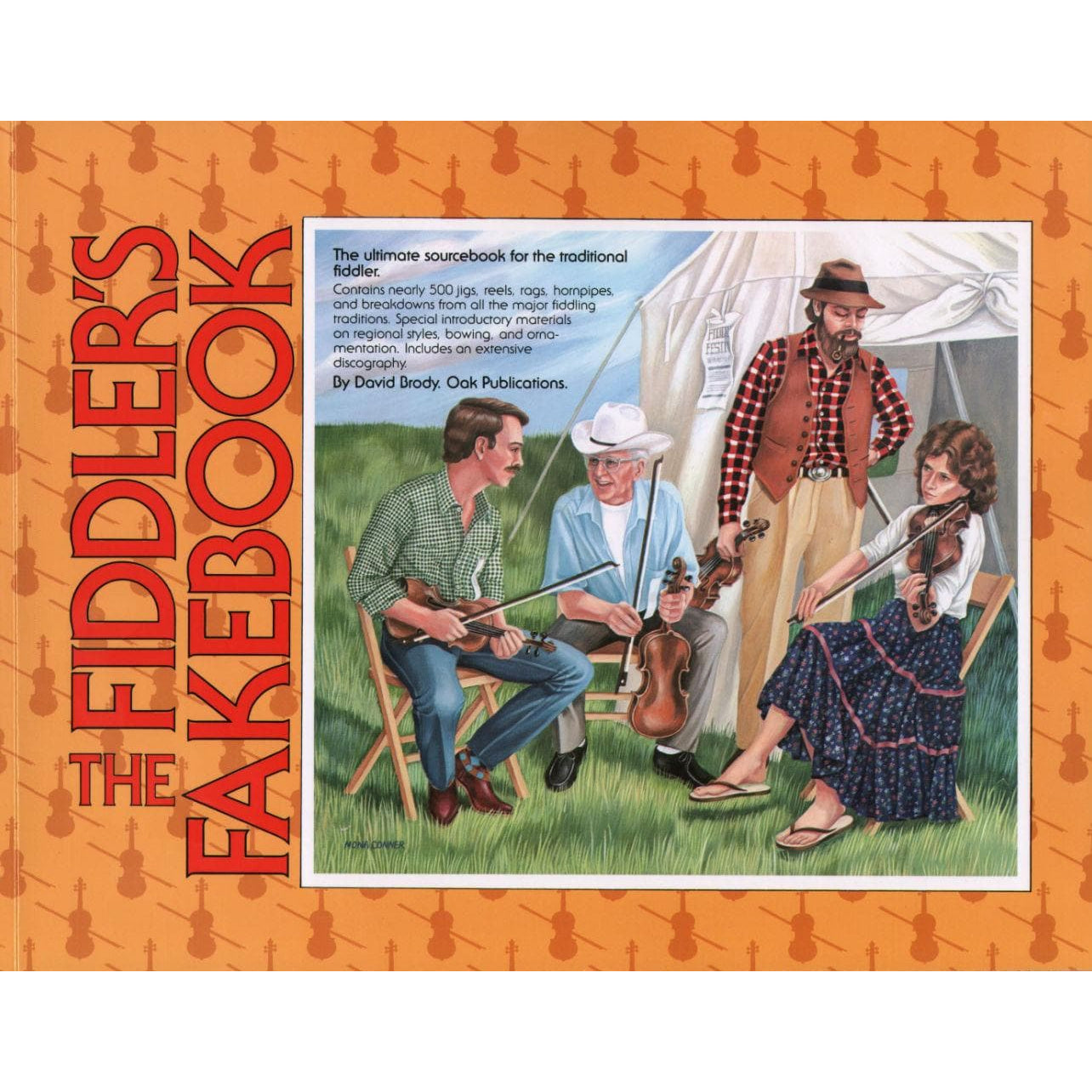 Brody, David - The Fiddler's Fakebook - Violin - Oak Publications