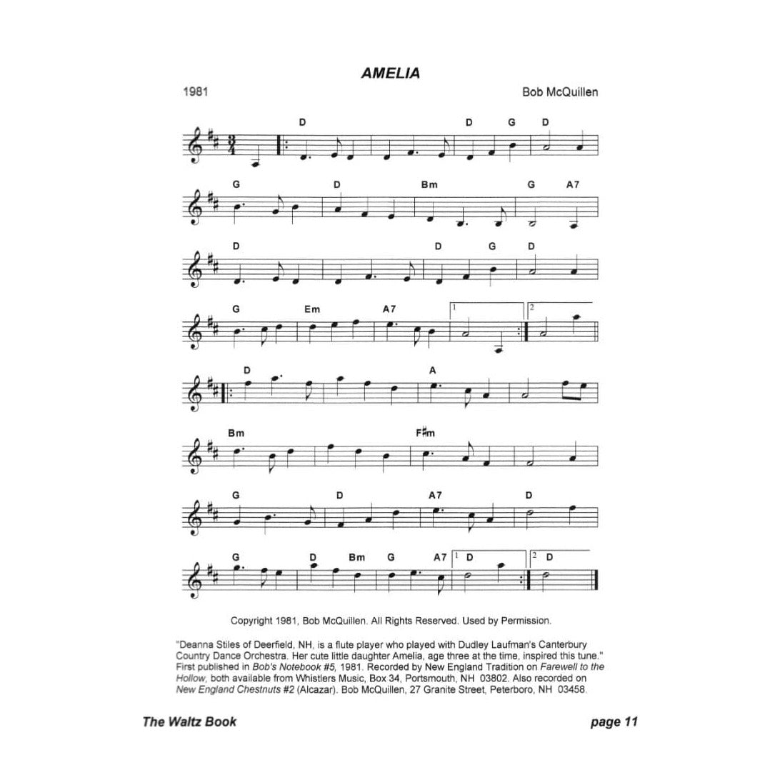 The Waltz Book for Violin - Collected and Edited by Bill Matthiesen