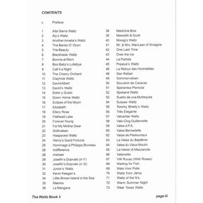The Waltz Book for Violin - Volume 3 - Collected and Edited by Bill Matthiesen