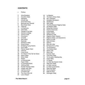The Waltz Book, Volume 4 - for Violin - edited by Bill Matthiesen