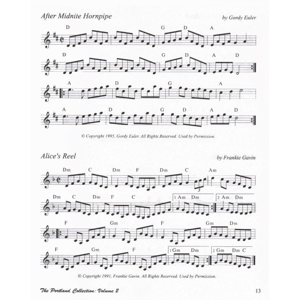 Songer - The Portland Collection, Volume 2 Book For Violin