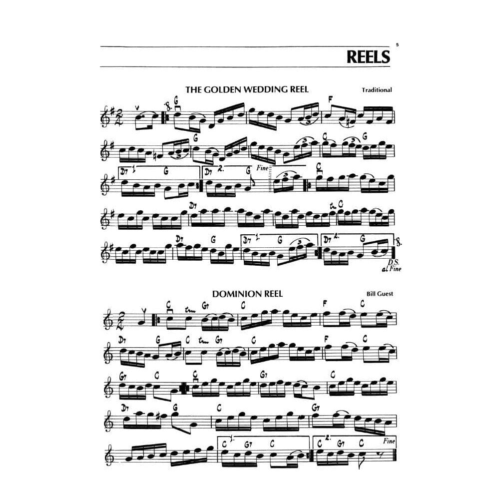 Guest, Bill - A Hundred Favorite Fiddle Tunes - Violin solo - Mel Bay Publications
