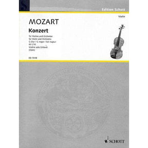 Mozart - Concerto No 3 in G Major K 216 - Violin - edited by Igor Ozim - Schott