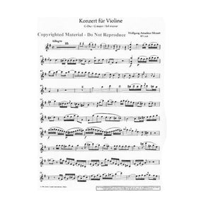 Mozart - Concerto No 3 in G Major K 216 - Violin - edited by Igor Ozim - Schott