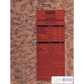 Various - Test Pieces For Orchestral Auditions, Violin, Volume 1 - edited by Karin Boerries, Artur F Wendt - Schott