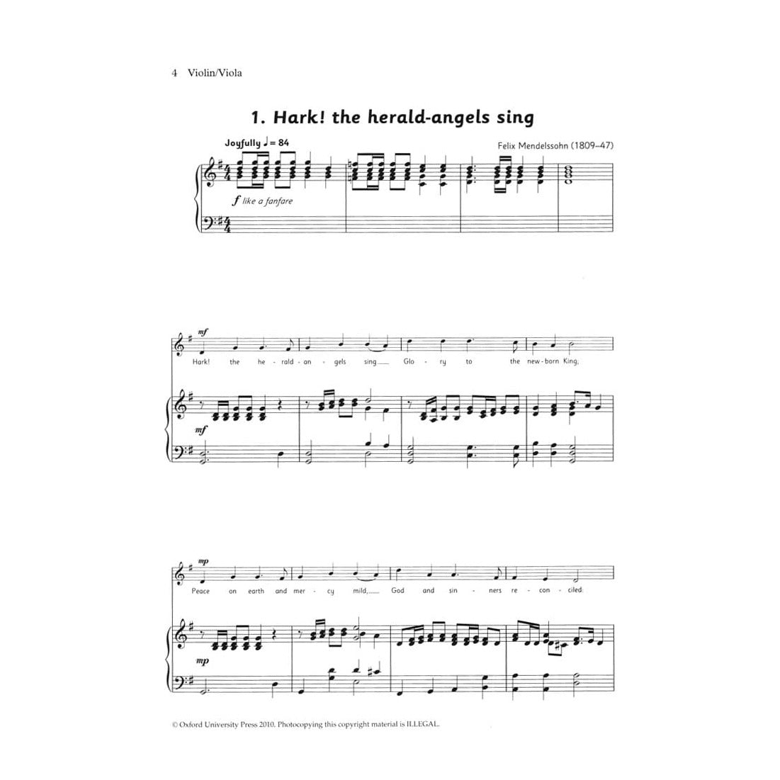 Blackwell, Kathy and David - Fiddle Time and Viola Time Christmas, Piano Accompaniment Book - Violin/Viola and Piano - Oxford