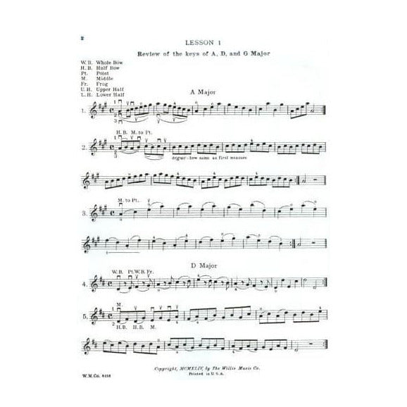 Grissen, Carl - Learn With Tunes, Book 2 (Advanced) - Violin solo - Willis Music Company