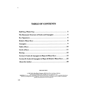 Rose, Linda - Progressive Scale Studies For Violin Published by Neil A Kjos Music Company