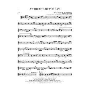 Boublil/Schönberg - Selections from "Les Misérables" - Violin - arranged by Cameron Mackintosh - Hal Leonard Edition