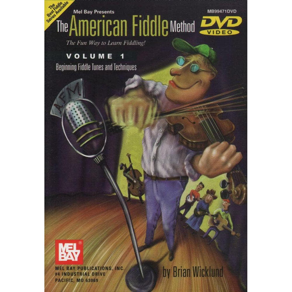 Wicklund, Brian - The American Fiddle Method, Volume 1 - DVD ONLY - Mel Bay Publications