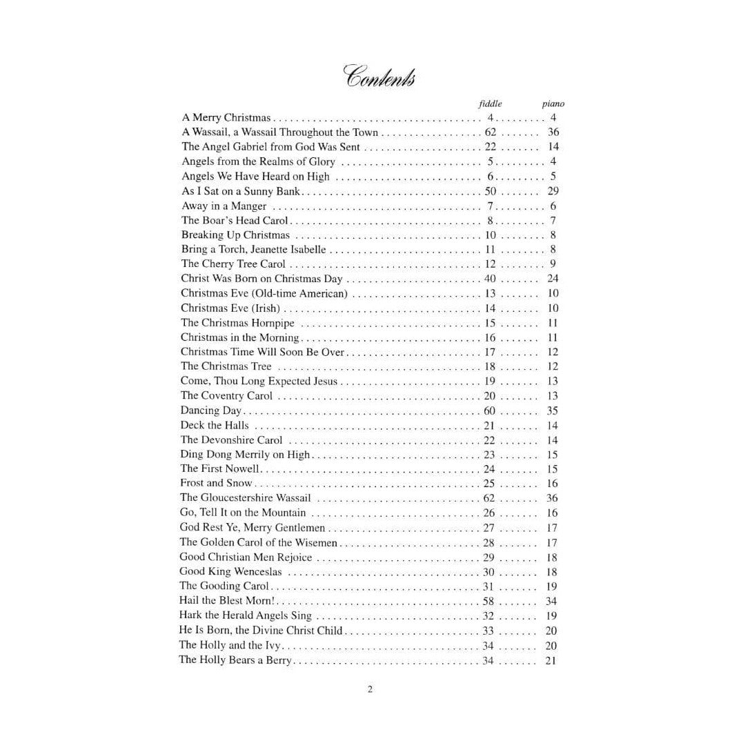 Duncan, Craig - A Fiddling Christmas - Violin and Piano - Mel Bay Publications