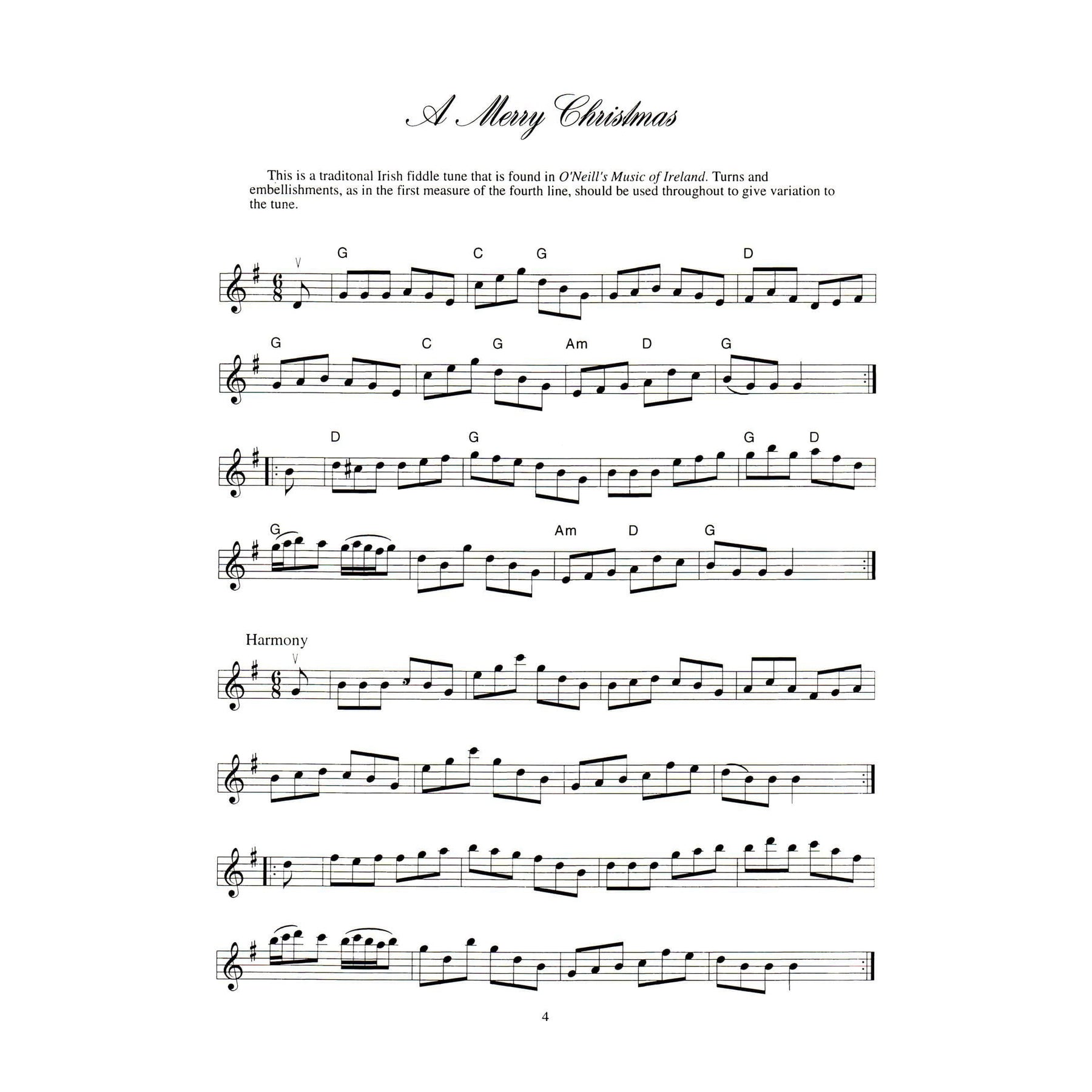 Duncan, Craig - A Fiddling Christmas - Violin and Piano - Mel Bay Publications