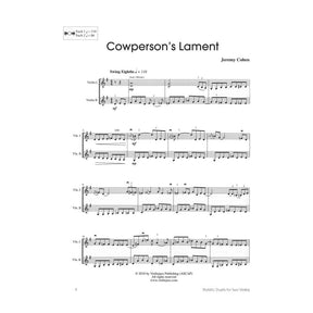 Cohen, Jeremy - Stylistic Duets for Two Violins - Violinjazz Editions - Book/CD Set