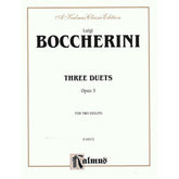 Boccherini, Luigi - 3 Duets Op 5 for Two Violins - Kalmus Publication