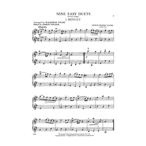 Handel, George Frideric - Nine Easy Duets - Two Violins - arranged and edited by Waldemar Twarz and Joseph Vieland - International Edition