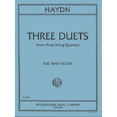 Haydn, Franz Joseph - Three Duets, Op 99 - Two Violins - International Edition