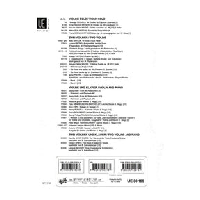 Radanovics - Children's Songs For Two Violins Published by Universal Edition