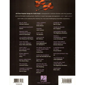 All-Time Popular Songs for Violin Duet - Hal Leonard
