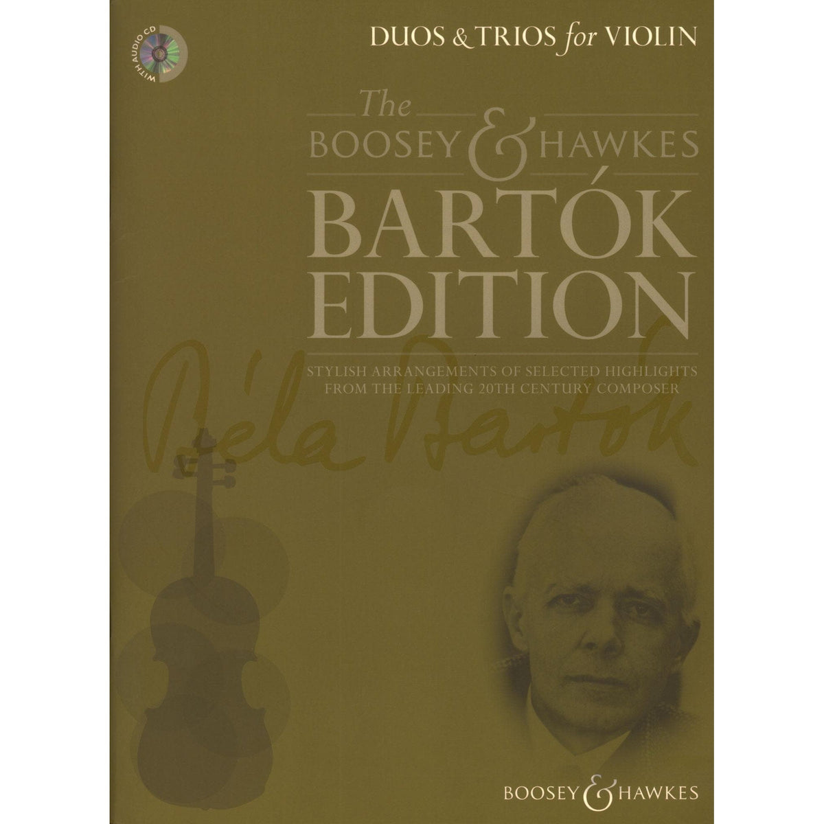 Bartok, Bela - Duos and Trios for Violin - for two or three Violins - 21 Stylish Arrangements by Hywel Davies - Boosey & Hawkes
