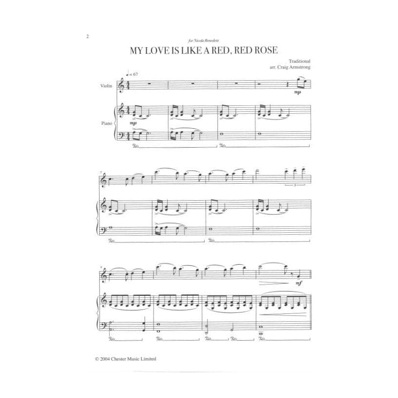 The Violin: A Collection of New and Recent Repertoire - Violin and Piano - published by Chester Music