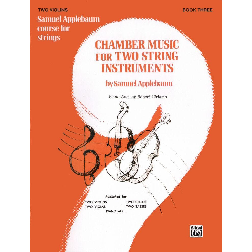 Applebaum, Samuel -Chamber Music For Two String Instruments  - Book 3 for Violin - Belwin/Mills Publication