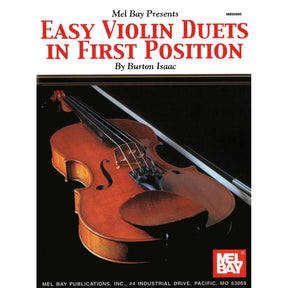 Isaac, Burton - Easy Violin Duets in First Position - Two Violins - Mel Bay Publications