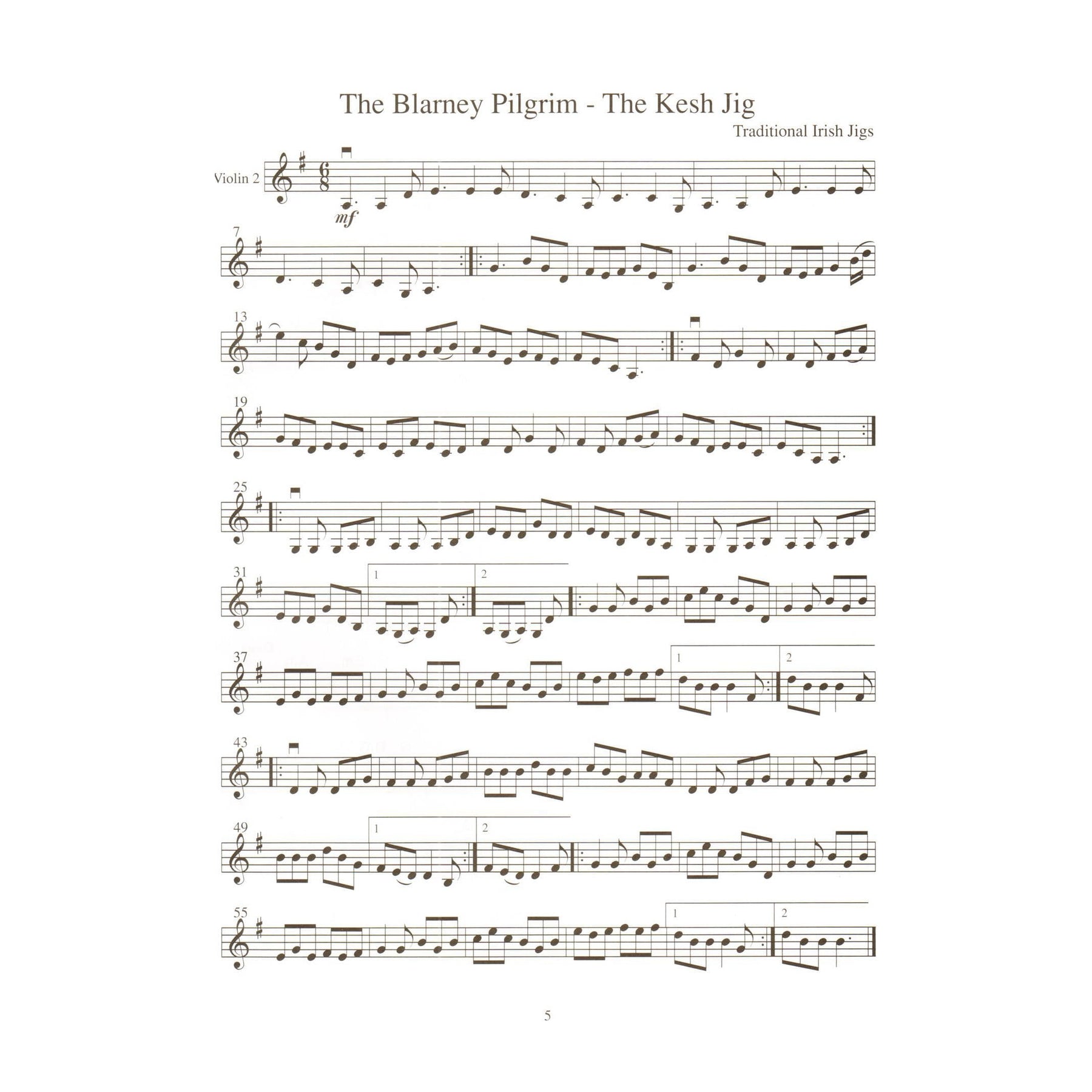 Duncan - Celtic Fiddle Tunes for Solo and Ensemble - 1 or 2 Violins with Piano Accompaniment - Mel Bay Publications