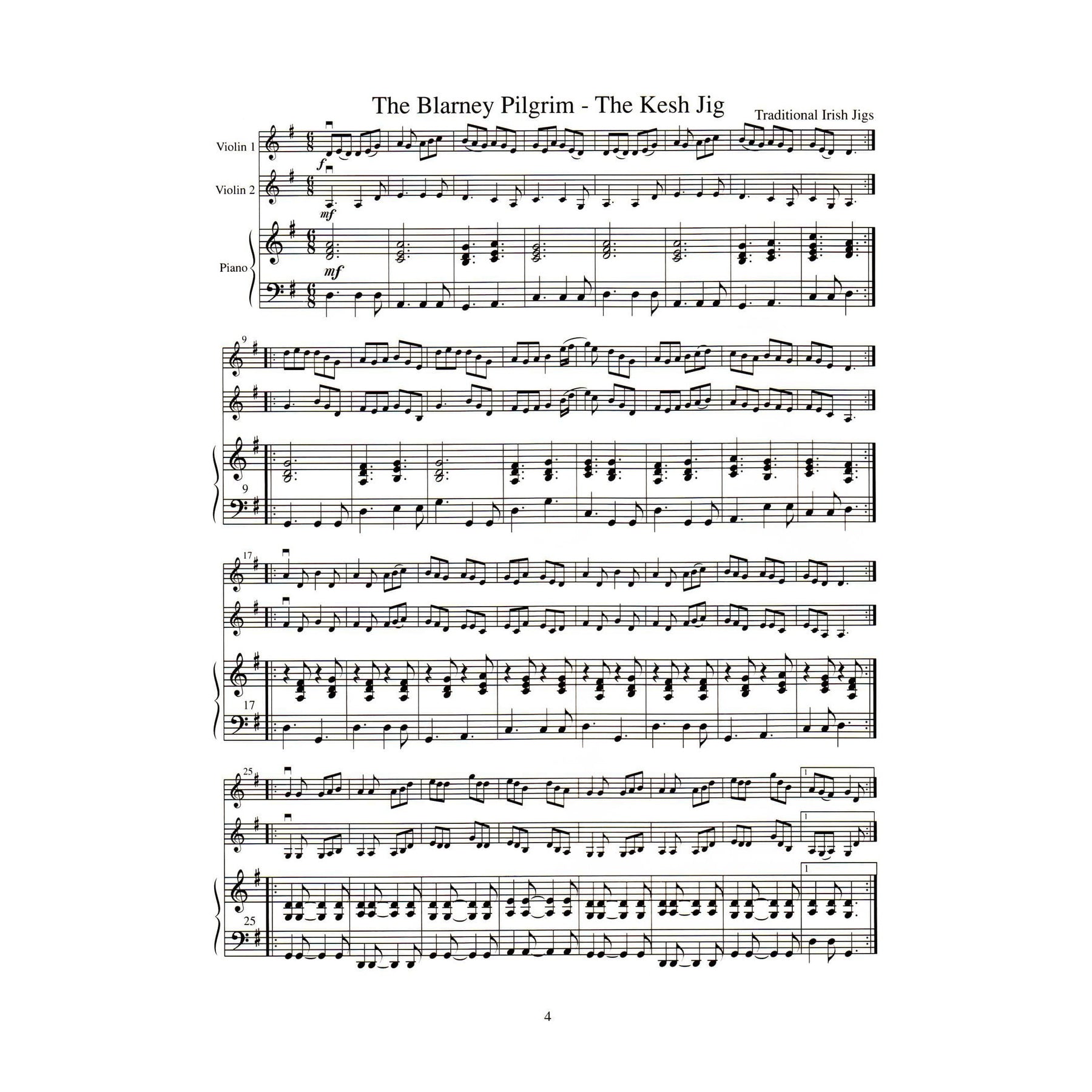 Duncan - Celtic Fiddle Tunes for Solo and Ensemble - 1 or 2 Violins with Piano Accompaniment - Mel Bay Publications