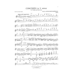 Mendelssohn, Felix - Violin Concerto in E Minor URTEXT w/ Sevcik Studies - arranged by Otakar Sevcik - edited by Endre Granat - Lauren Keiser