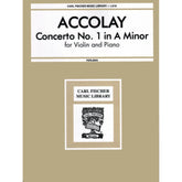 Accolay, JB - Concerto No 1 in a minor for Violin and Piano - Arranged by Perlman - Fischer Edition