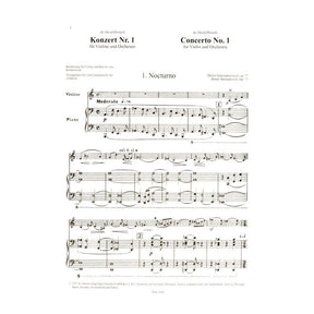 Shostakovich, Dmitri - Concerto No 1 Op 77 - for Violin and Piano - Edition Sikorski