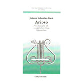 Bach, JS - Arioso from Cantata No 156 - Violin and Piano - arranged by Merle J Isaac - Carl Fischer