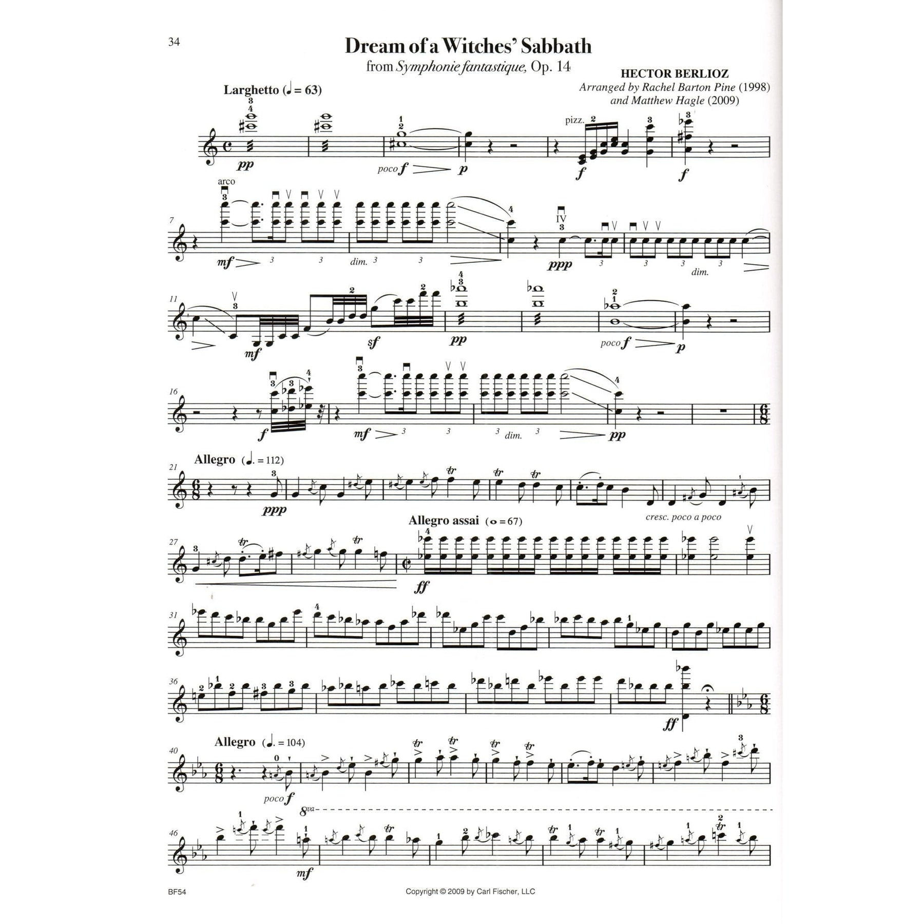 Barton Pine, Rachel - Original Compositions, Arrangements, Cadenzas and Editions for Violin - Solo Violin/Violin and Piano - Carl Fischer