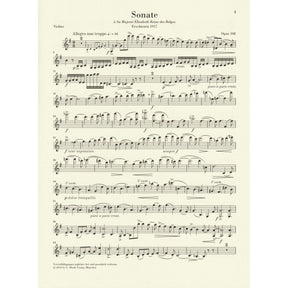 Faure, Gabriel - Sonata No. 2 in E minor, Opus 108 - for Violin and Piano - edited by Fabian Kolb - G Henle URTEXT