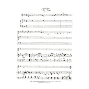 Khanagov, Karén - B.B. Blues - United States from Parade of Nations - for Violin and Piano - Hanaga Publication