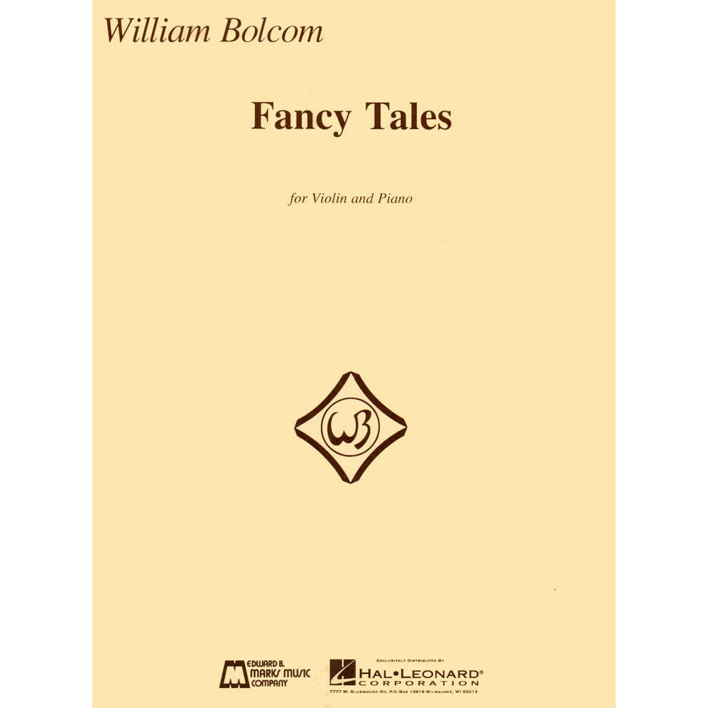 Bolcom, William - Fancy Tales - for Violin and Piano - Hal Leonard