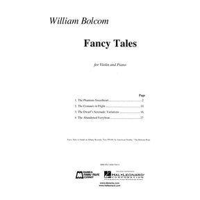 Bolcom, William - Fancy Tales - for Violin and Piano - Hal Leonard