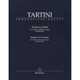 Tartini, Giuseppe - Sonata in G minor ("Devil's Trill") - for Violin and Basso continuo - Barenreiter URTEXT