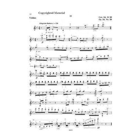 Shostakovich, Dmitri - Ten Preludes, Op 34 - Violin and Piano - arranged by Dmitri Tsyganov - DSCH Edition
