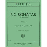 Bach, JS - Sonatas for Violin and Piano Nos 1-3, BWV 1014-1016 - edited by Ferdinand David - International Music Co
