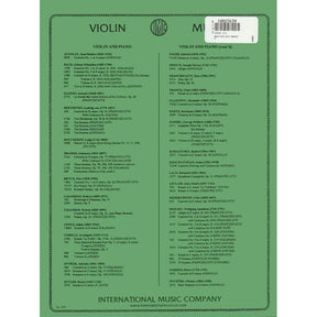 Bach, JS - Sonatas for Violin and Piano Nos 1-3, BWV 1014-1016 - edited by Ferdinand David - International Music Co