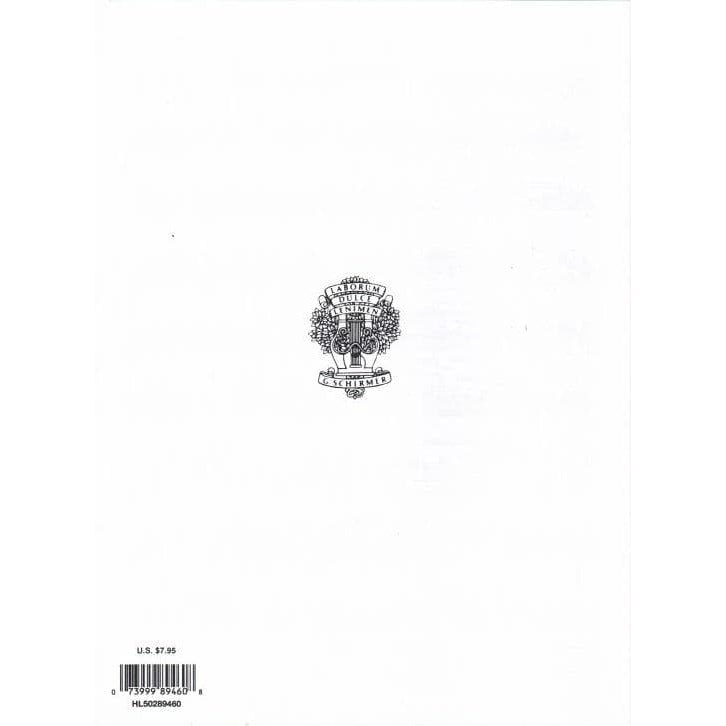 Barber, Samuel - Canzone Op 38a for Violin and Piano - Schirmer Edition