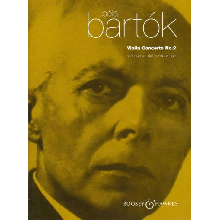 Bartók, Béla  - Violin Concerto No 2, Sz 117 - Violin and Piano - Boosey & Hawkes Edition